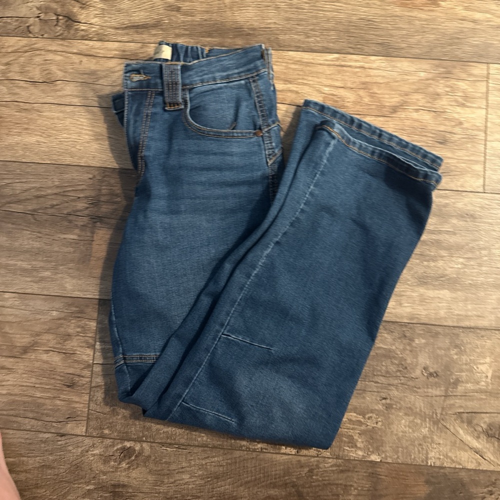 Women's Classic Blue Straight Leg Jeans